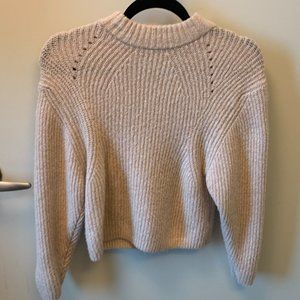 Prologue Soft Pink Knit Pullover Crewneck Sweater - XS